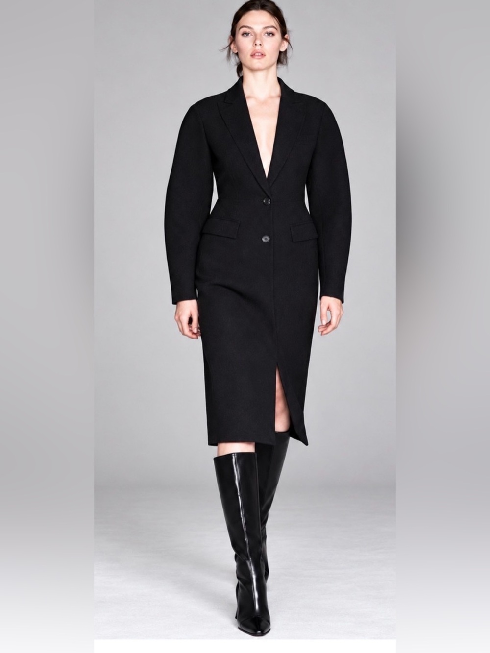 VIRAL NEW ZARA LUXURY COLLECTION FITTED COAT SIZE M
🚨 FINAL PRICE NO DISCOUNT - Picture 3 of 15
